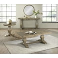 thumbnail image 5 of Martin Svensson Home Napa Pedestal Coffee Table, Reclaimed Natural, 5 of 6