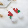 thumbnail image 3 of Christmas Charm Earring Creative Creative Xmas Drop Earring Pendant Earring, 3 of 5