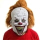 thumbnail image 1 of 1 Pcs Halloween Mask for Adult Scary Clown Costume Cosplay Party, Halloween mask cosplay clown latex headgear funny horror mask, 1 of 2