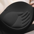 thumbnail image 3 of Gymayou Women Strapless Invisible Push Up Bra No Slip Clear Backless Padded Adjustment Bra Front Back Hook Closure Full Cup Smooth Seamless Lingeries Black M, 3 of 7