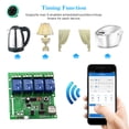 thumbnail image 3 of Riwcyla eWeLink Smart Remote Control Wireless Switch Universal Module 4ch DC 5V Wifi Switch Timer Phone APP Remote Control Support Home Voice Control for Smart Home, 3 of 6