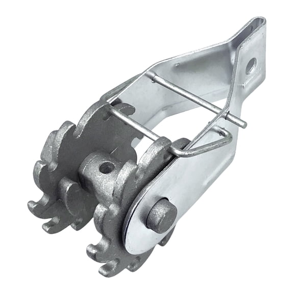 BLEEUS Electric Fence Wire Strainer Inline Wire Tensioner Wire Ratchet Tensioner Garden tools （Hand Tool Parts）