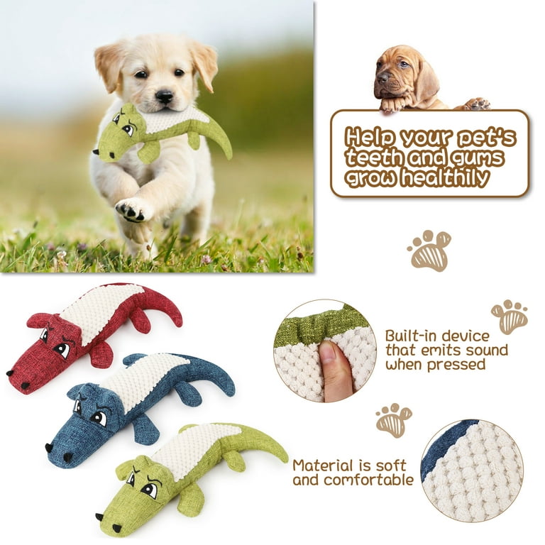 Lowestbest Plush Dog Toy, Puppy Chew Toys, Dog Chew Toy, Cute