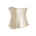 thumbnail image 3 of MISS MOLY Women's Lace Up Boned Corset Jacquard Brocade Waist Training Underbust Blue L, 3 of 4