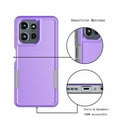 thumbnail image 4 of For Moto G 5G 2025 Case ,Sturdy Phone Case for Moto G 5G 6.7 inch ,Tiflook Shockproof Protection Heavy Duty Armor Hard Plastic & Rubber Rugged Bumper 2-in-1 Case Cover ( Purple ), 4 of 6