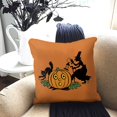 thumbnail image 4 of pdqouc Halloween Pillow Cover Car Waist Pillow Orange Pumpkin Sofa Cushion Cover Office and Home Living Room Pillow Cover Creative 2024 New Party Themed Decor Props, 4 of 4