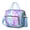 Sky-blue-36, variant on Psychedelic Swirl Insulated Cooler Bag - Multi-Functional Lunch Box with Reinforced Handles, Waterproof & Splash-Resistant (Vintage Hippie/Marble/Multicolor Pattern)