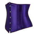 thumbnail image 2 of Corset Top Corset Lingerie For Women Bustier Tops For Women Underbust Corset Tops For Women Dark Purple 7XL, 2 of 5