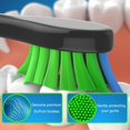 thumbnail image 4 of Replacement Heads Compatible with Philips Sonicare Electric Toothbrushes, (8 Pack Black, Medium), 4 of 6