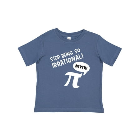 

Inktastic Stop Being So Irrational Funny Pi Day Symbol Gift Baby Boy or Baby Girl T-Shirt