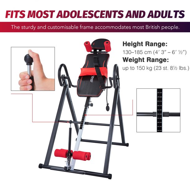 PREENEX Gravity Inversion Table, Folding Body Board for Adult Teen Home