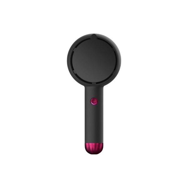 Inteprter Mini ventilador de rotación de mano de verano con espejo de maquillaje, ventiladores de refrigeración de aire de para viajes de Hotel, Electrodomésticos Negro Inteprter HA064807-02B