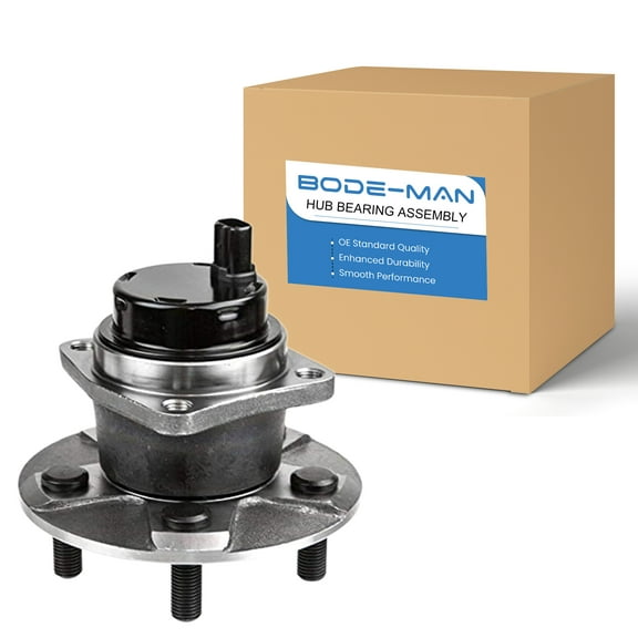 Bodeman Rear Wheel Bearing and Hub Assembly w/ABS for 2003-2008 Vibe, Matrix, Corolla - 2WD Vehicles