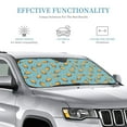 thumbnail image 2 of Bingfone Lemon Ice Cream Car Windshield Sunshade,Sun Foldable Sun Shield Sun Visor for Car - Medium, 2 of 8