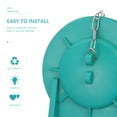 thumbnail image 5 of 2 Pcs Clapet de Toilette Soupapes de Vidange de Toilette Remplacement de Joint Couvercle de Clapet de Réservoir, 5 of 5