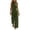01 Army Green, variant on Dessy 2 Piece Linen Sets for Women Irregualr Hem Tank Top with Wide Leg Pants Business Casual Outfits with Pockets