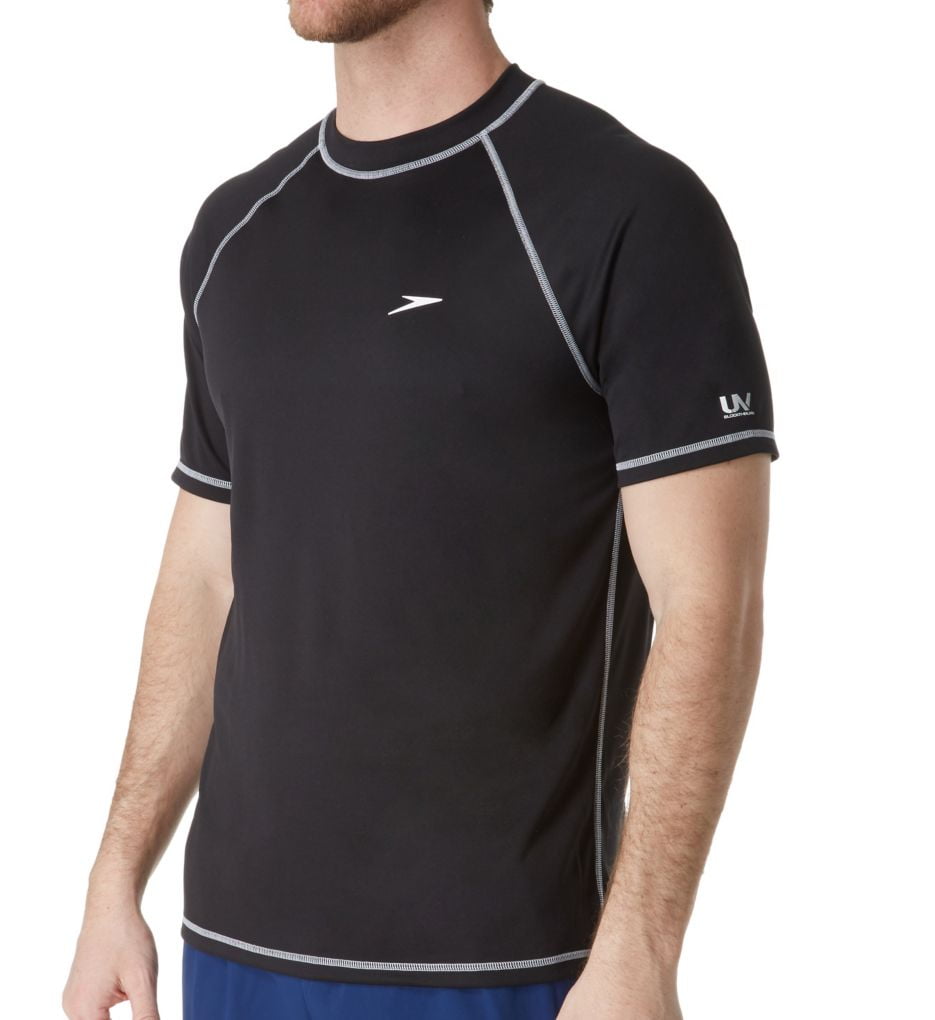 mens swim shirt speedo