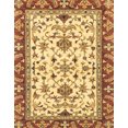 thumbnail image 1 of Ahgly Company Indoor Rectangle Abstract Chrome Gold Yellow Abstract Area Rugs, 2' x 4', 1 of 6