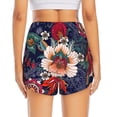 thumbnail image 2 of Lsque Paisley2 Printed Women's Running Shorts with Liner Pockets,Elastic Quick Dry Workout Athletic Gym Yoga Shorts,Womens High Waist Shorts-X-Large, 2 of 9