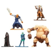 Dungeons & Dragons 1.65 Die-Cast Collectible Figures 5-Pack Wave 2, Multi-Color