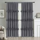 thumbnail image 4 of HIG Cortinas Blackout Uptown con Estampado Geométrico Liso en Gris Moderno, con Bolsillo para Barra, 137 x 213 Cm (2 Paneles), 4 of 6