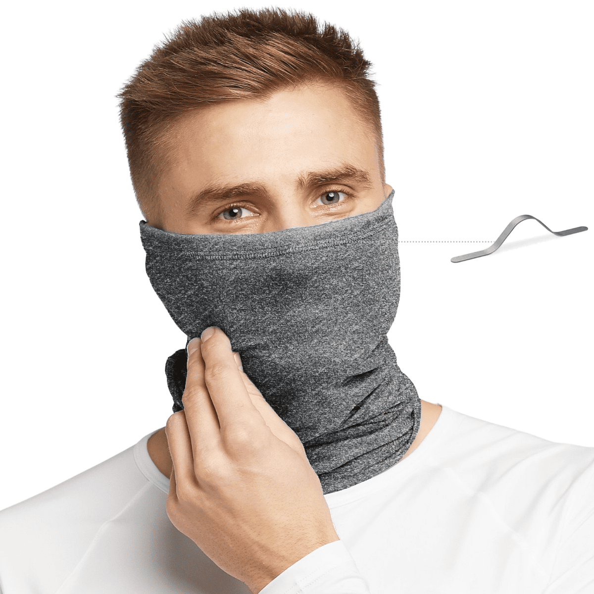 Details about   PACK OF 2 Snood Face Mask Covering Bandana Tube Scarf Neck Sports Cover 