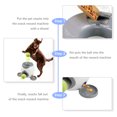 thumbnail image 5 of Dispensador de golosinas para perros, juguete interactivo para perros, máquina automática de re Irfora Bola de alimentación, 5 of 5
