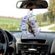 thumbnail image 5 of Adornos colgantes para árbol de Navidad, 3 piezas de rana en luna, colgante acrílico, rana, luna, adornos para coche, diseño exquisito, 5 of 8