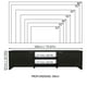 thumbnail image 3 of Mueble Mesa Para Tv Rack Madesa 2 Puertas Hasta 80 Negro, 3 of 7