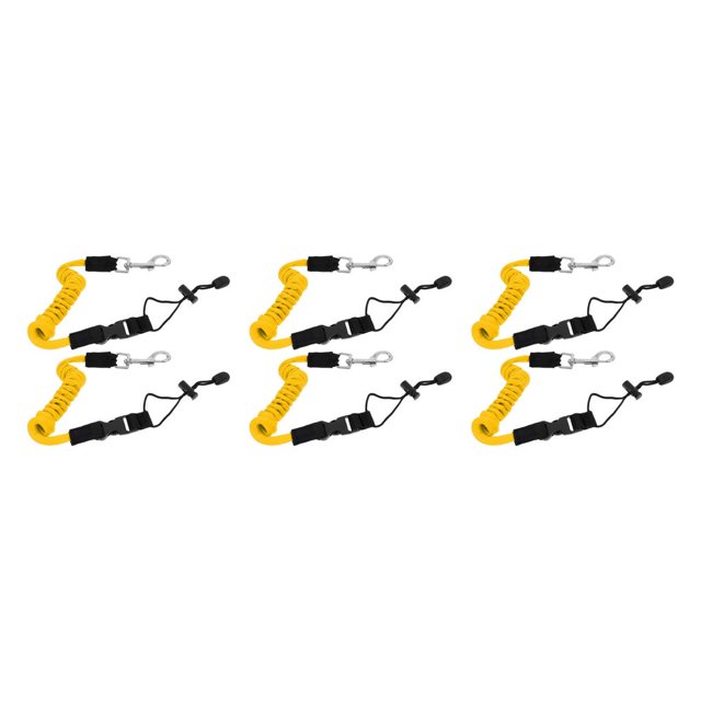 Sidaley Remos de Kayak estirables, 2 piezas, correa de amarre, barco de pesca, canoa, yate, cordón ajustable, equipo de entrenamiento al aire Type1 NO1
