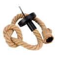 thumbnail image 1 of SIfdSeng My Items E26/E27 Lamp Holder Pendant Light Adjustable Height Rope Pendant Light Suitable for Bars Restaurants Kitchens and Homes Rope Pendant Light, 1 of 9