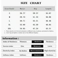 thumbnail image 3 of Women's Linen Pants Pants For Women Wide Leg Flare Pants For Women Double Button Mid Waist Pants Trendy Fashion Casual Pants, Women's Casual Pants S, 3 of 7