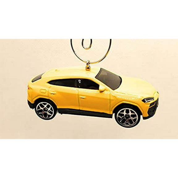 2017 Lamborghini Urus Christmas Ornament 1:64 Yellow