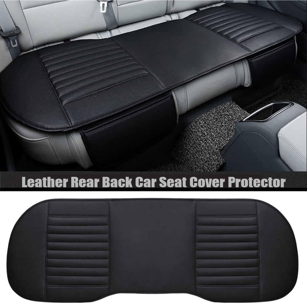 Universal Car Rear Seat Back Seats Cover Breathable PU Leather Pad Mats Cushion Universal Car Rear Seat Back Seats Cover Breathable PU Leather Pad Mats Cushion
