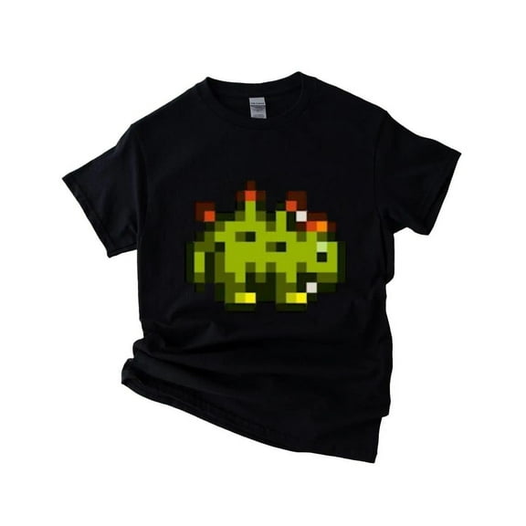 Stardew Valley Dinosaur T-Shirt with Cute Pixel Style from Game World, for men & women, up to size 5XL