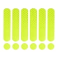 thumbnail image 1 of Unique Bargains 24pcs Universal Reflective Safety Stickers for Helmet Adhesive Tape Reflector for Bicycle Motorcycle Vehicles Racing Helmets Set of 4 Green, 1 of 7