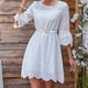 thumbnail image 4 of Sonducket 2 piezas de cinturón elástico para mujer, vestido de estilo Simple Universal, cinturón de cuero elástico Retro, traje de fiesta de boda con Cinturones Sonducket BFH000965-00, 4 of 6