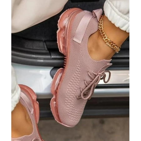 

2020 Women Sneakers Summer Outdoor Sports Shoes Multicolor Leisure Comfortable Lace Up Plus Size Zapatos De Mujer Casual Shoes