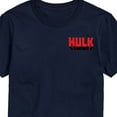 thumbnail image 3 of Marvel Captain America: Brave New World - Red Hulk Oversized - Men's Short Sleeve Graphic T-Shirt, 3 of 5