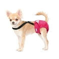 thumbnail image 7 of Paw Inspired Dog Diaper Suspenders with Velcro Fasteners to Keep Diapers on Female Dog Diapers and Male Dog Wraps (XS/S Black), 7 of 7