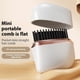 thumbnail image 4 of Mini cepillo alisador de pelo inalámbrico para helados, recargable, portátil, con control de temperatura, calentamiento rápido, mini peine alisador inalámbrico., 4 of 9