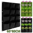 thumbnail image 1 of POINTERTECK Vertical Wall Hanging Garden Plant Growing Bags Planter Pockets Planting Container, 1 of 10