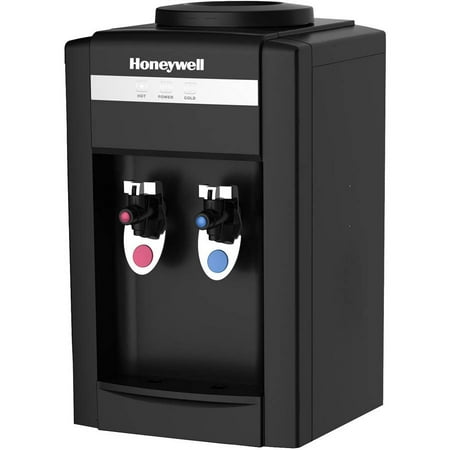 Honeywell 21" Tabletop Water Cooler Dispenser, Hot and Cold Temperatures