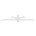 thumbnail image 4 of 96"W x 16"H x 2"D x 4"F, 4/12 Pitch, Redmond Architectural Grade PVC Gable Bracket, 4 of 8