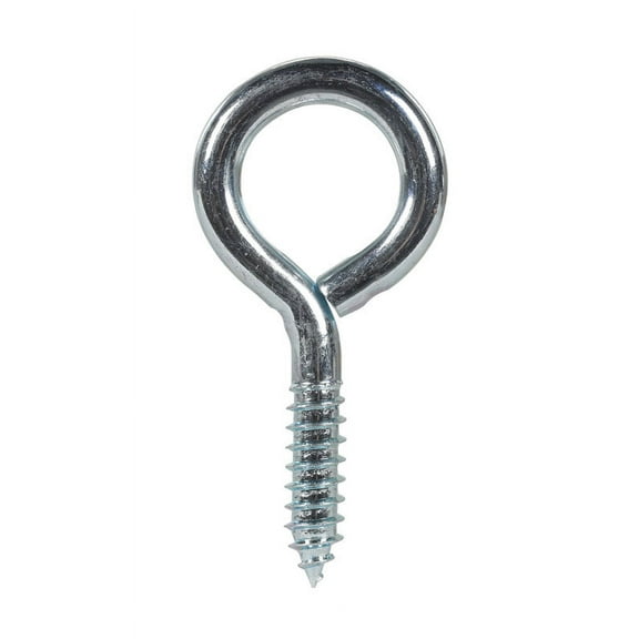 Hampton 02-3468-559 Large Screw Eye Bolt  0.437 x 3.875 in. - pack of 10
