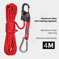thumbnail image 4 of TNOBHG Tent Rope Tensioner Compact Size Portable Reusable Tent Rope Adjuster Camping Gear Accessory Rope Tensioning Tool, 4 of 8