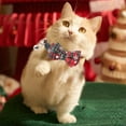 thumbnail image 4 of Summercome Christmas Dog Collar Bow Tie, Adjustable Small Medium Dog Bowties Puppy Bowtie Neck Bows Bulk Assorted Grooming Accessories, 4 of 6