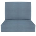 thumbnail image 4 of Covers&All Outdoor Sunbrella Deep Seat Cushion Set, Water, UV & Fade Resistant Patio Chair Cushions, High-Density 5" Thick Seat & Back Cushions for Outdoor Furniture, 4 of 6