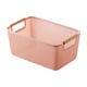 thumbnail image 3 of Cesta organizadora de almacenamiento hueca, cesta para ropa, organizador de escritorio decorativo Rosa, 3 of 9