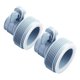 thumbnail image 3 of Adaptador de conversión de adaptador de conversión de 1,25 "a 1,5" 1 par reemplaza pieza adaptador de duradero para Soledad Adaptador de conversión de manguera, 3 of 10